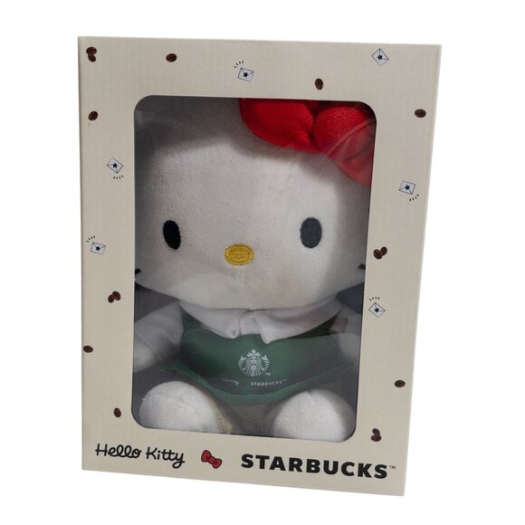 NEW Starbucks Hello Kitty Plush Holiday 2025 - Picture 5 of 7